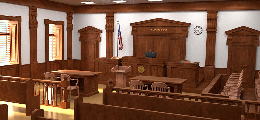 Litigation - Pittman Steele Law - Burlington NC - Courtroom